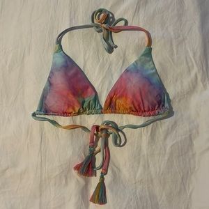 Becca Tie-Dye Reversible Bikini Top